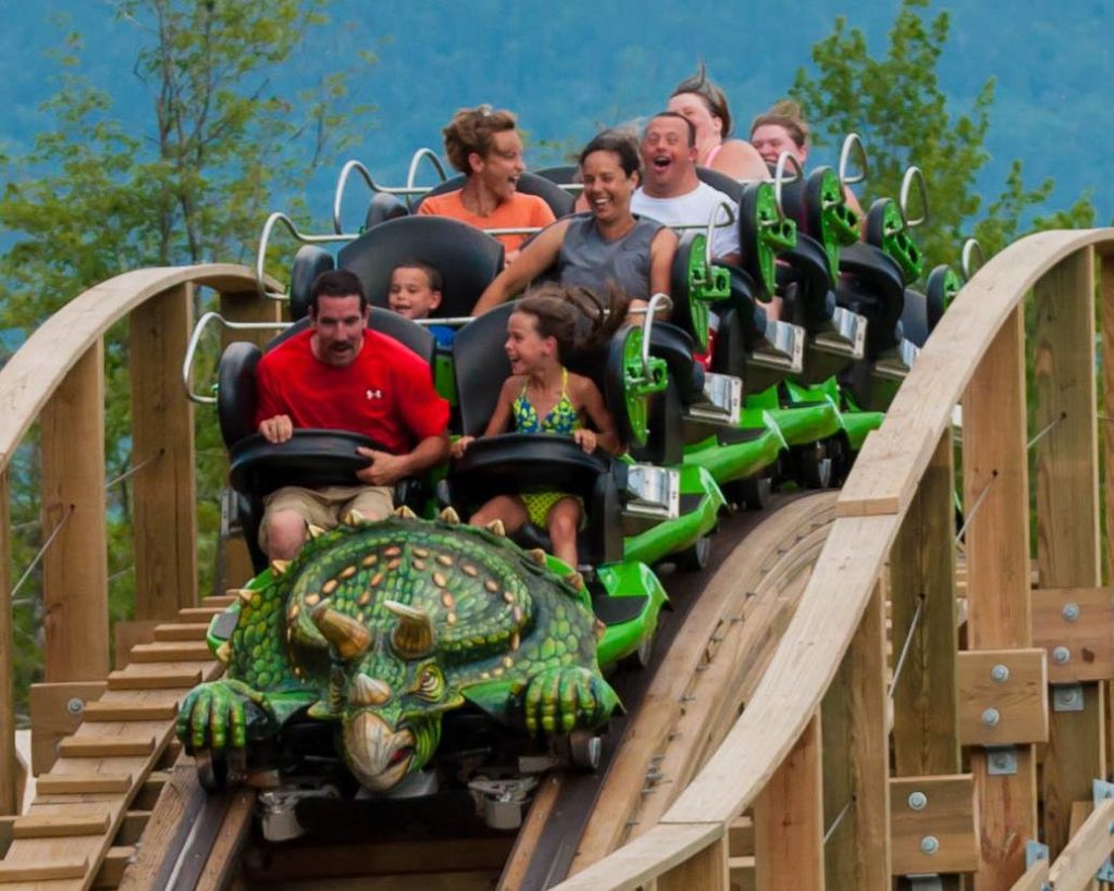 Roar-O-Saurus Train Front